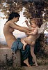 Bouguereau, William-Adolphe (1825-1905) - jeune fille se defendant contre Cupidon.JPG